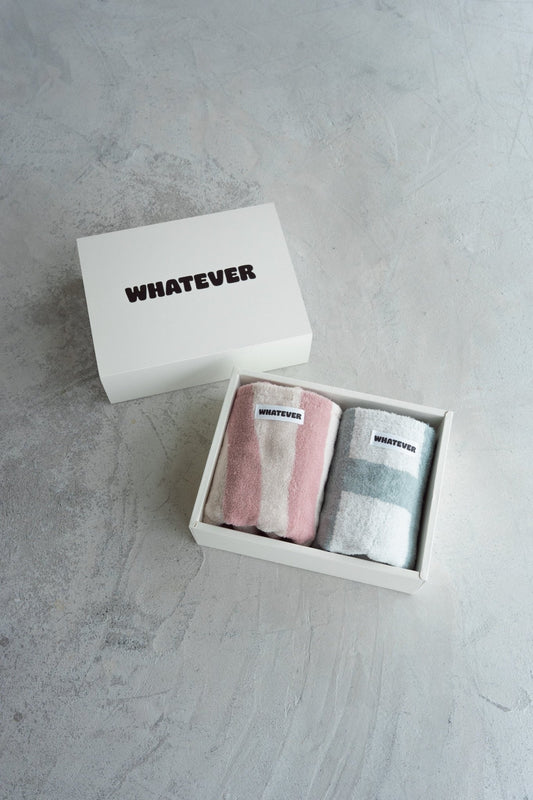 【GIFT SET】選べる BATH TOWEL 2枚 - WHATEVER